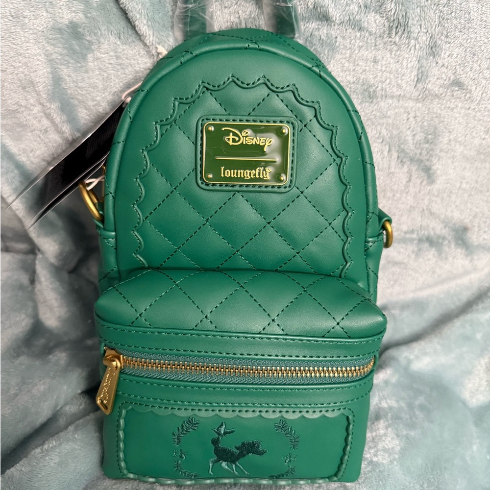 Bambi Quilted Texture Convertible Sling Crossbody Bag with Coin Bag NWT